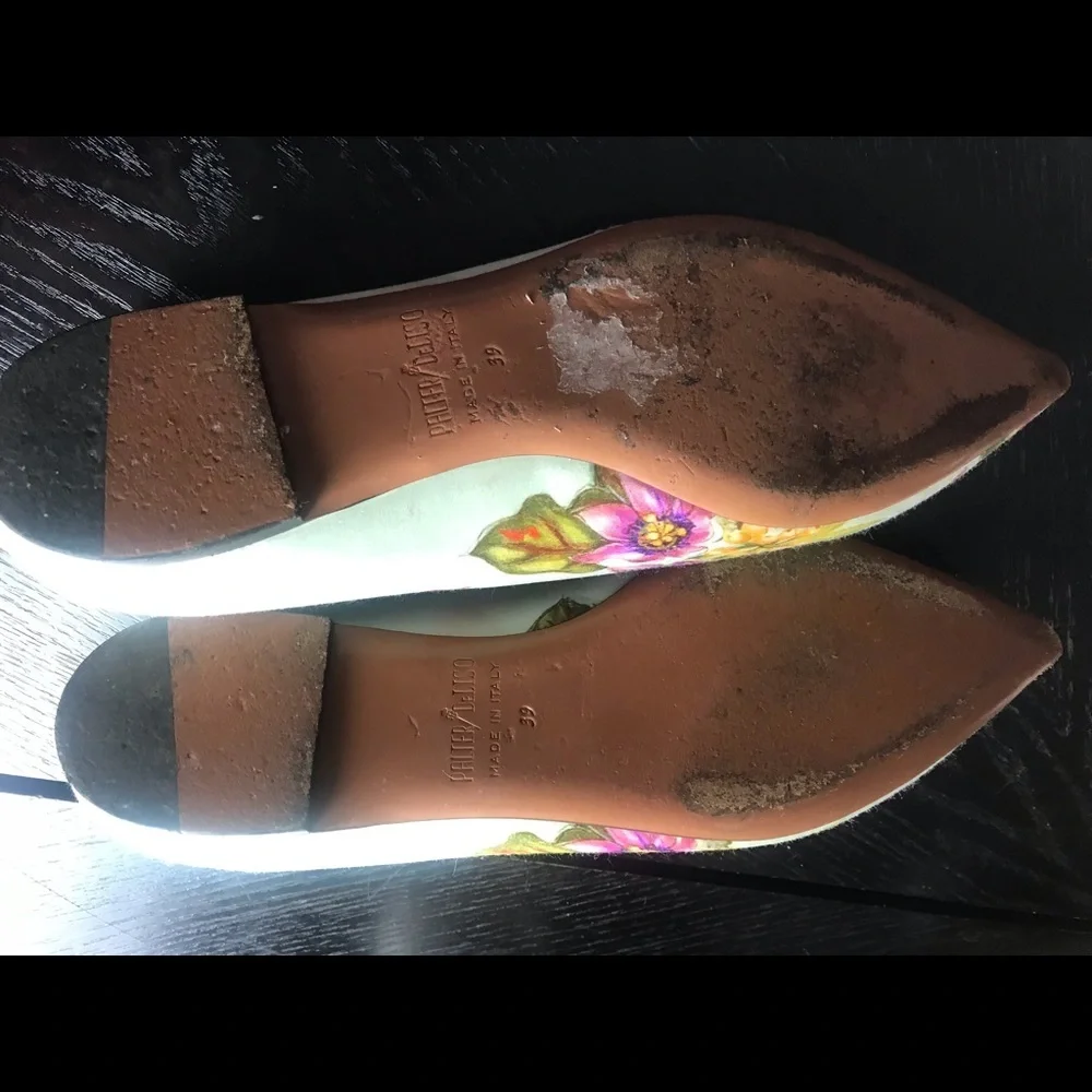 Palter DeLiso Audrey Flat in floral print - Picture 5 of 5